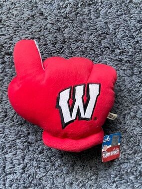 Wisconsin Badgers Plush Hand